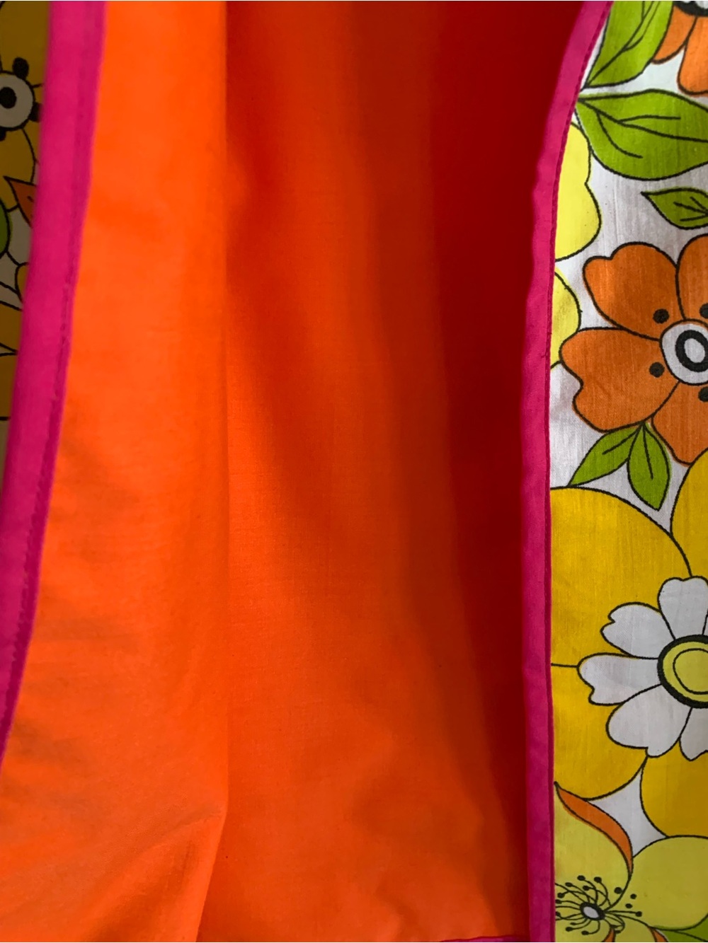 Floral Cropped Accent Jacket in Yellow & Orange - Picture 5 of 6